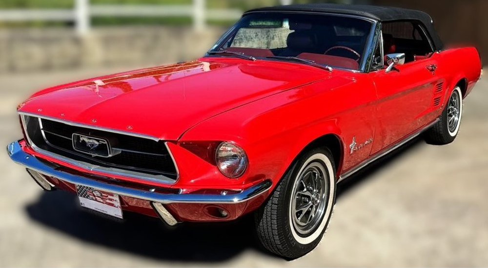 Ford Mustang Cabriolet 1967 Code C Pack GT