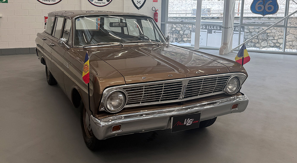 FORD FALCON STATION WAGON 1965 – Motor 6 cilindres 2.8 ci, 105 CV