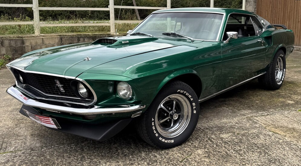 Ford Mustang Fastback Mach One 1969 verte