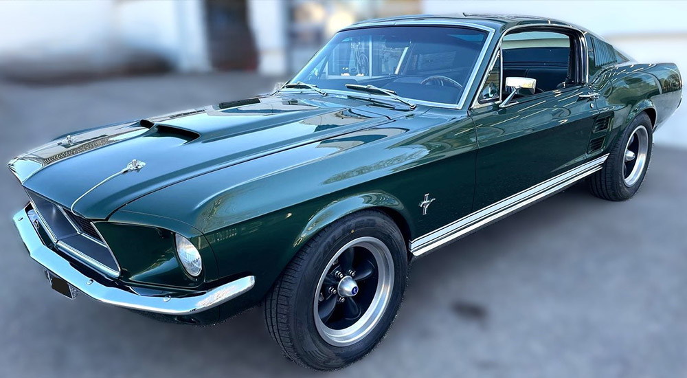 FORD MUSTANG FASTBACK 1967 BULLITT CODE A